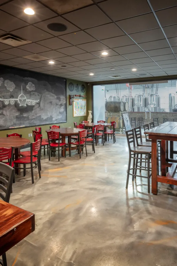 Callsign Brewing private dining 4