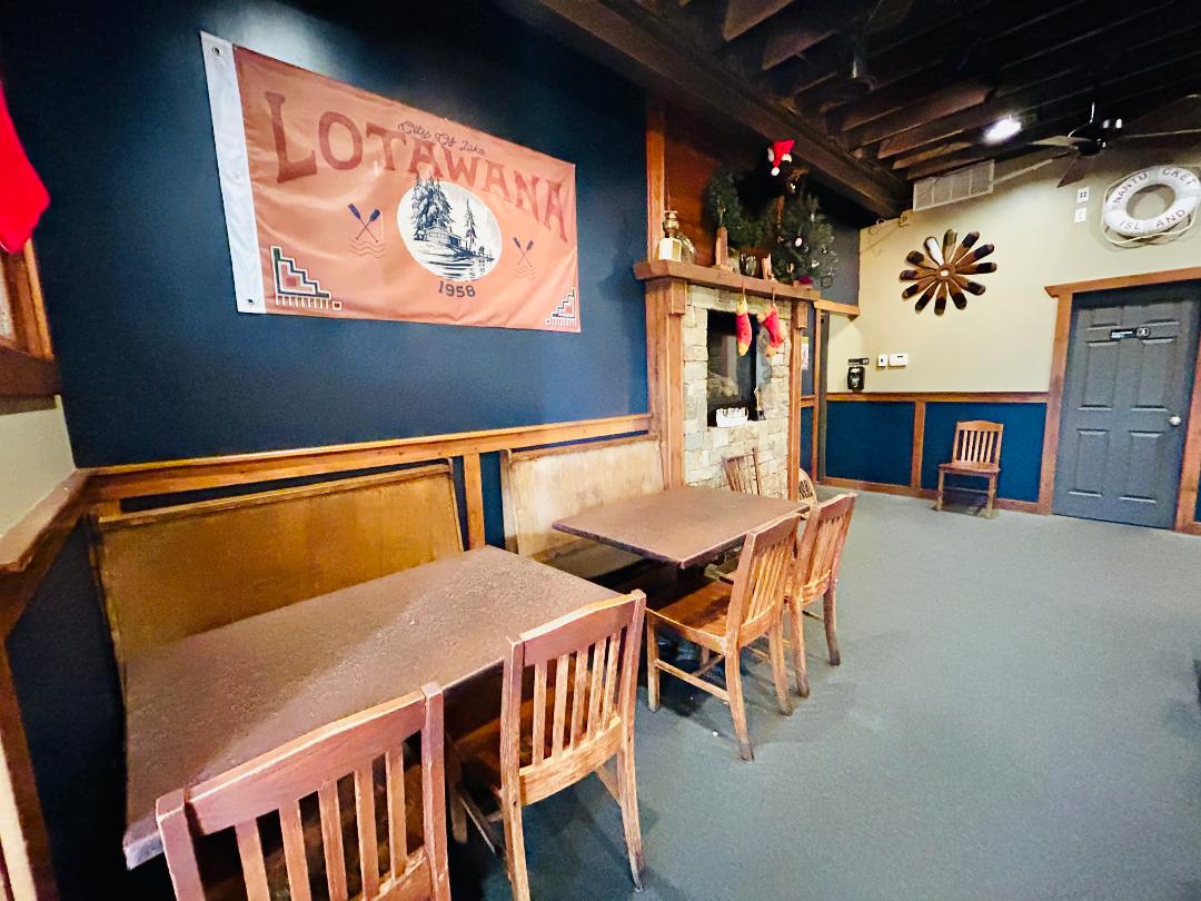 Hearth Room at Canoe Club