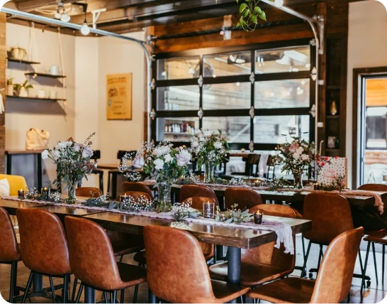 McLain's Market private dining 2