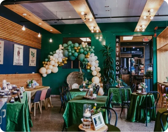 McLain's Market private dining 3