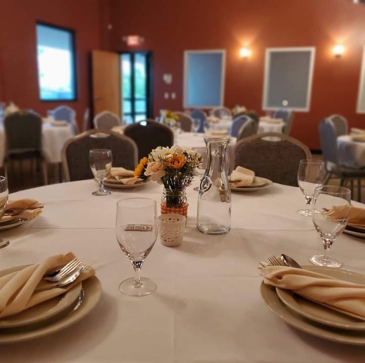 Banquet Room at Sandy's Restaurant