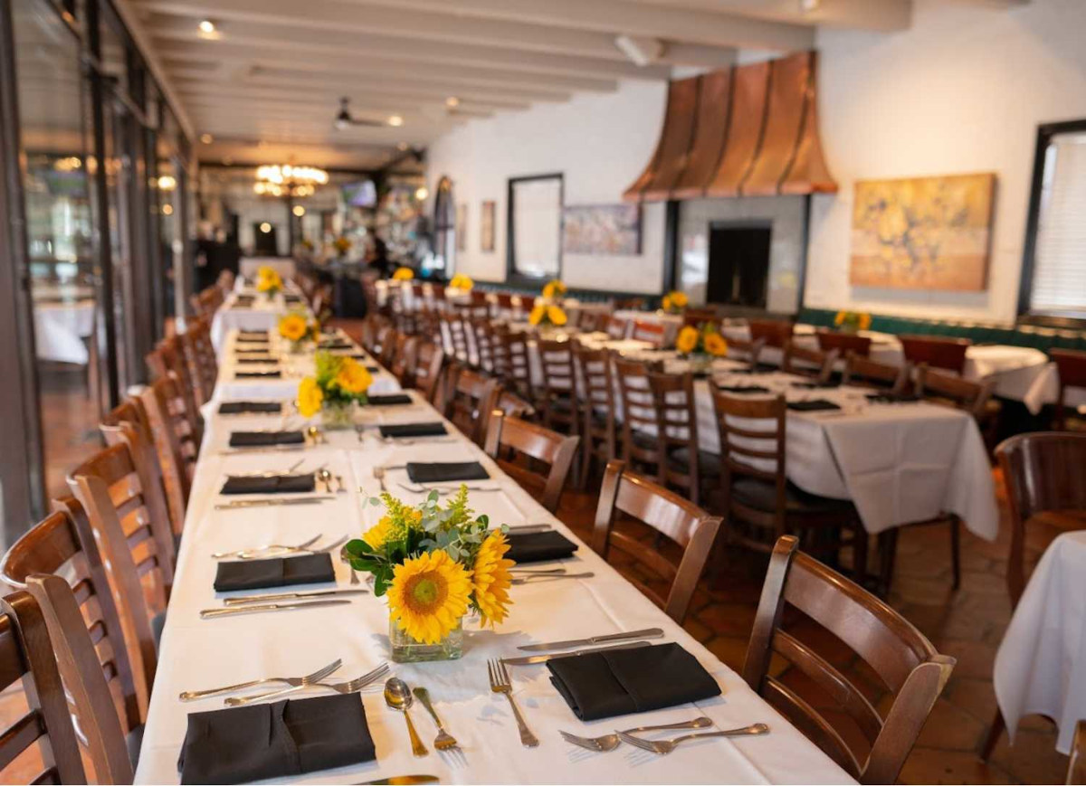 Private party room at The Classic Cup Cafe