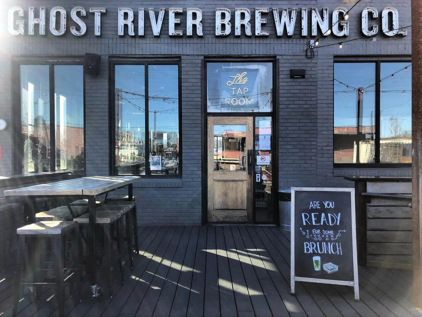 Ghost River Brewing private dining 4
