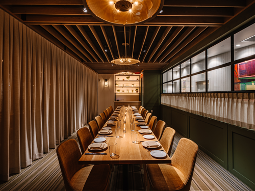 Small Private Dining Room at Alta Via Market Square
