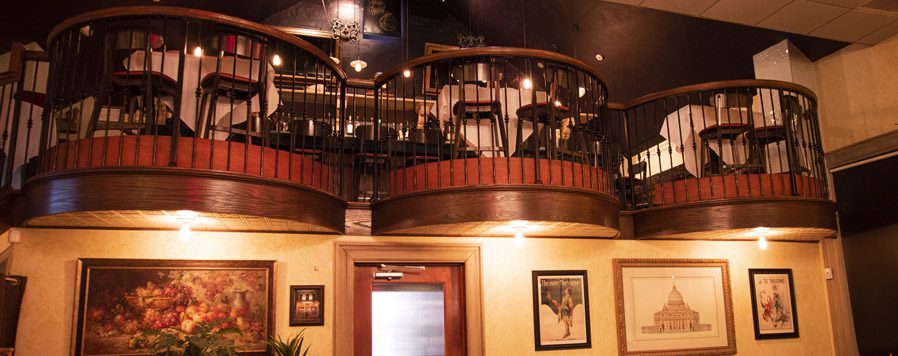 The Loggia Room at Arlecchino Ristorante