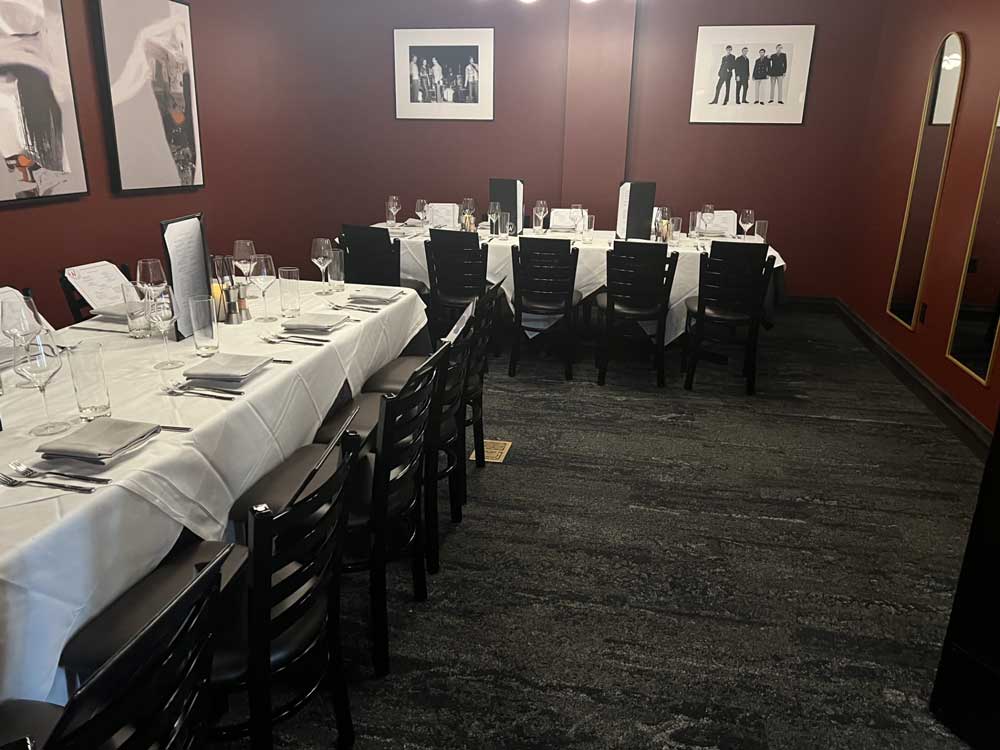 Nate's Chop House private dining 4