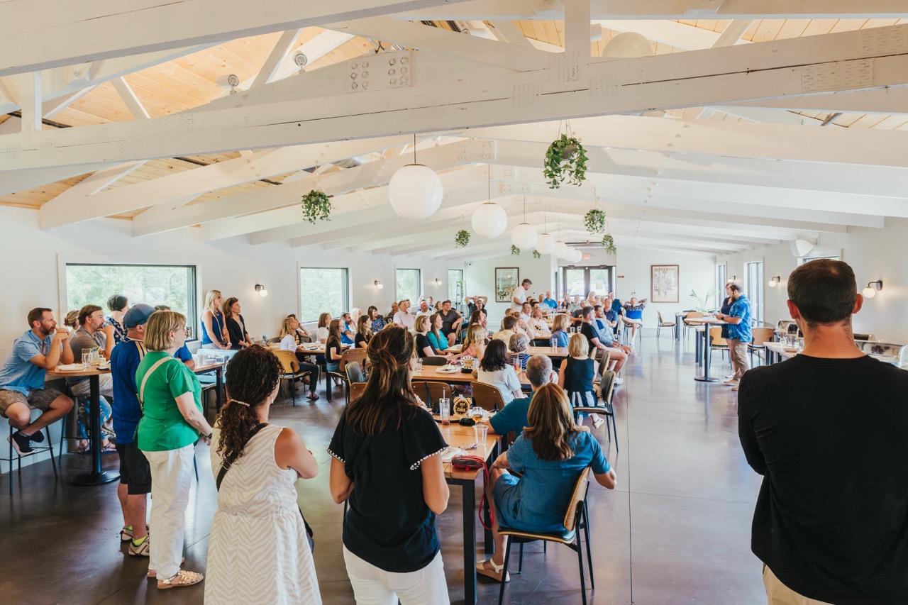 Beer Garden at DeWolf Brewing Company