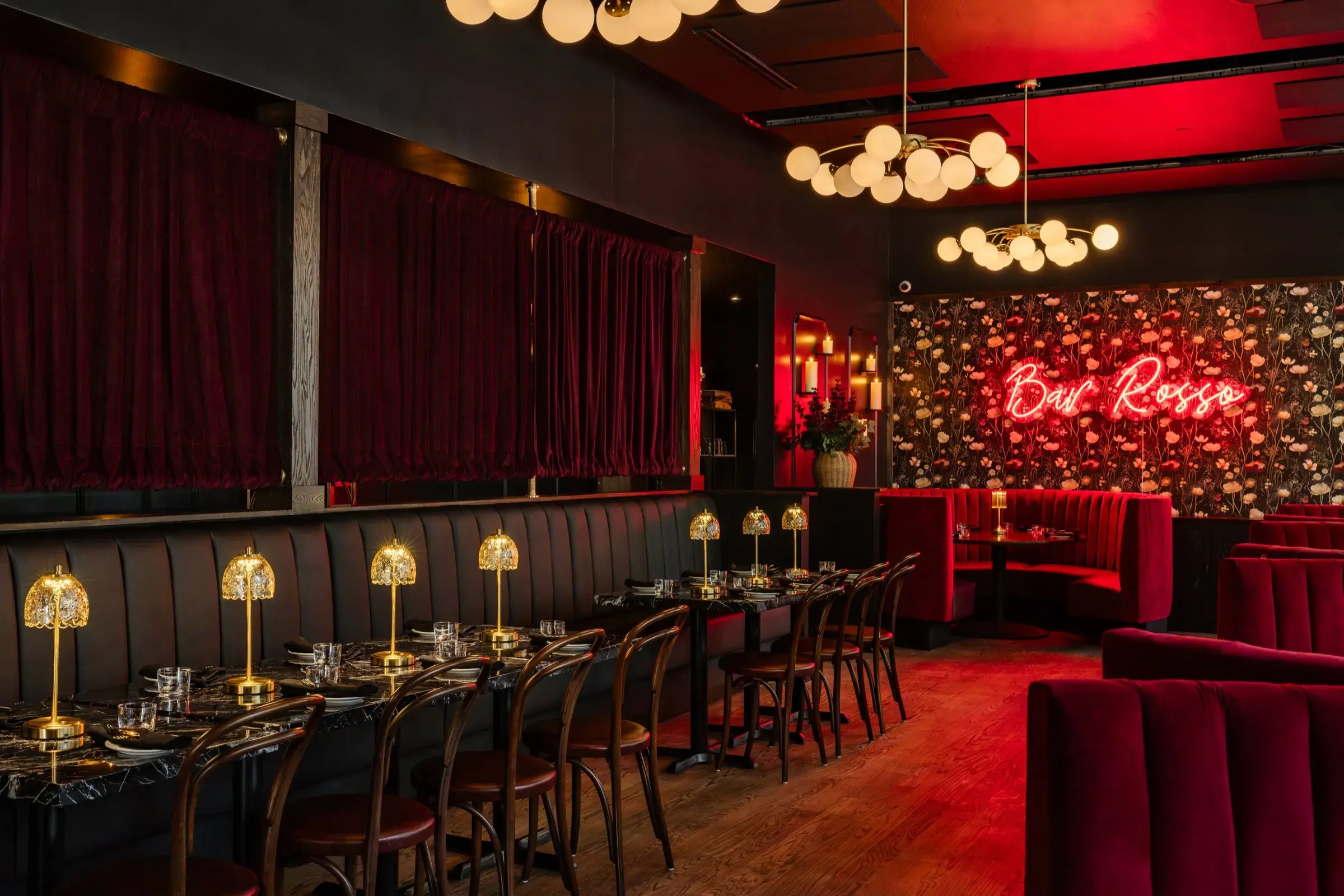 Bar Rosso private dining