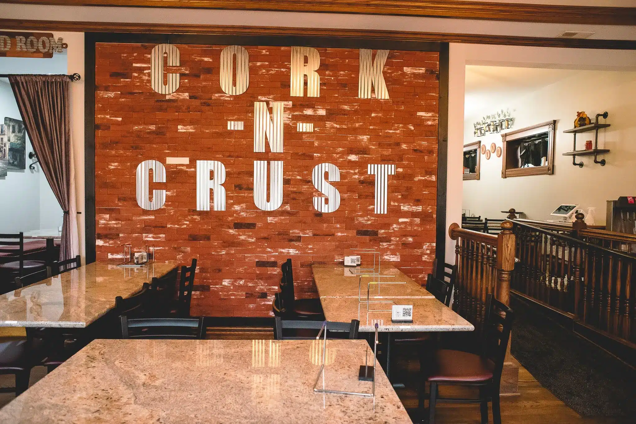 Cork N Crust private dining 2