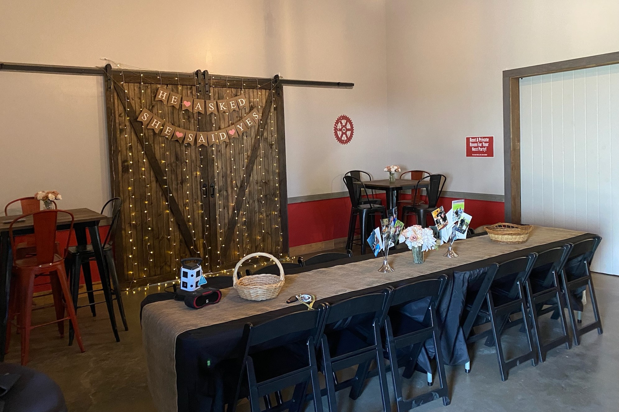 Grainworks Brewing Company private dining 4