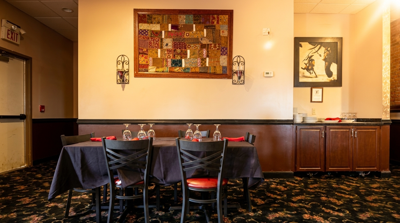 Indian Spice Train private dining 5