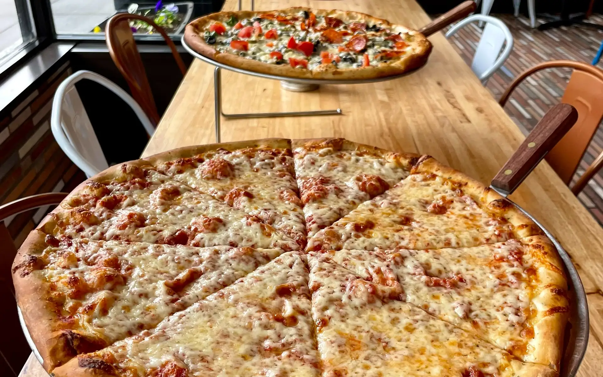 Lucy Blue Pizza private dining 4
