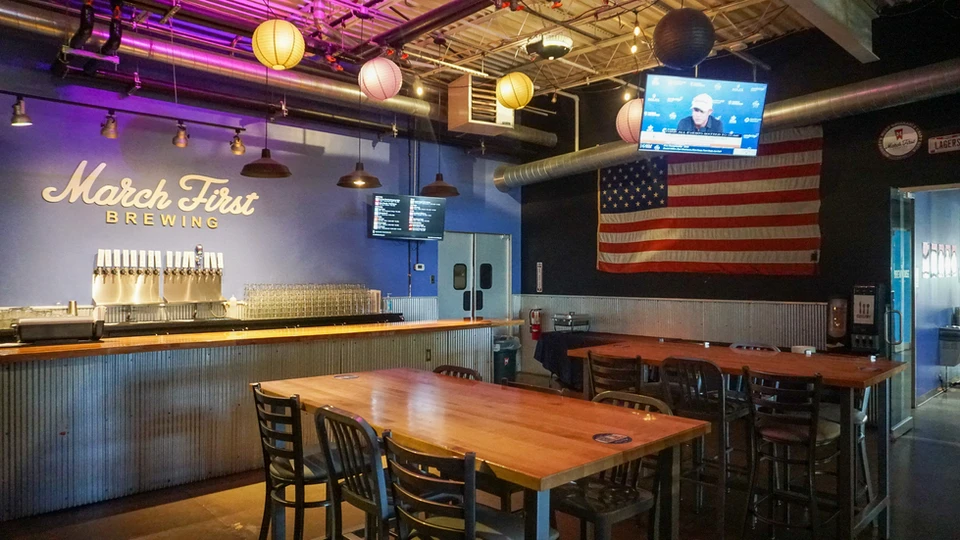 The Brewhouse at March First Brewing and Distilling