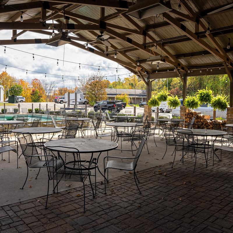 Patio at Black Iron Grille