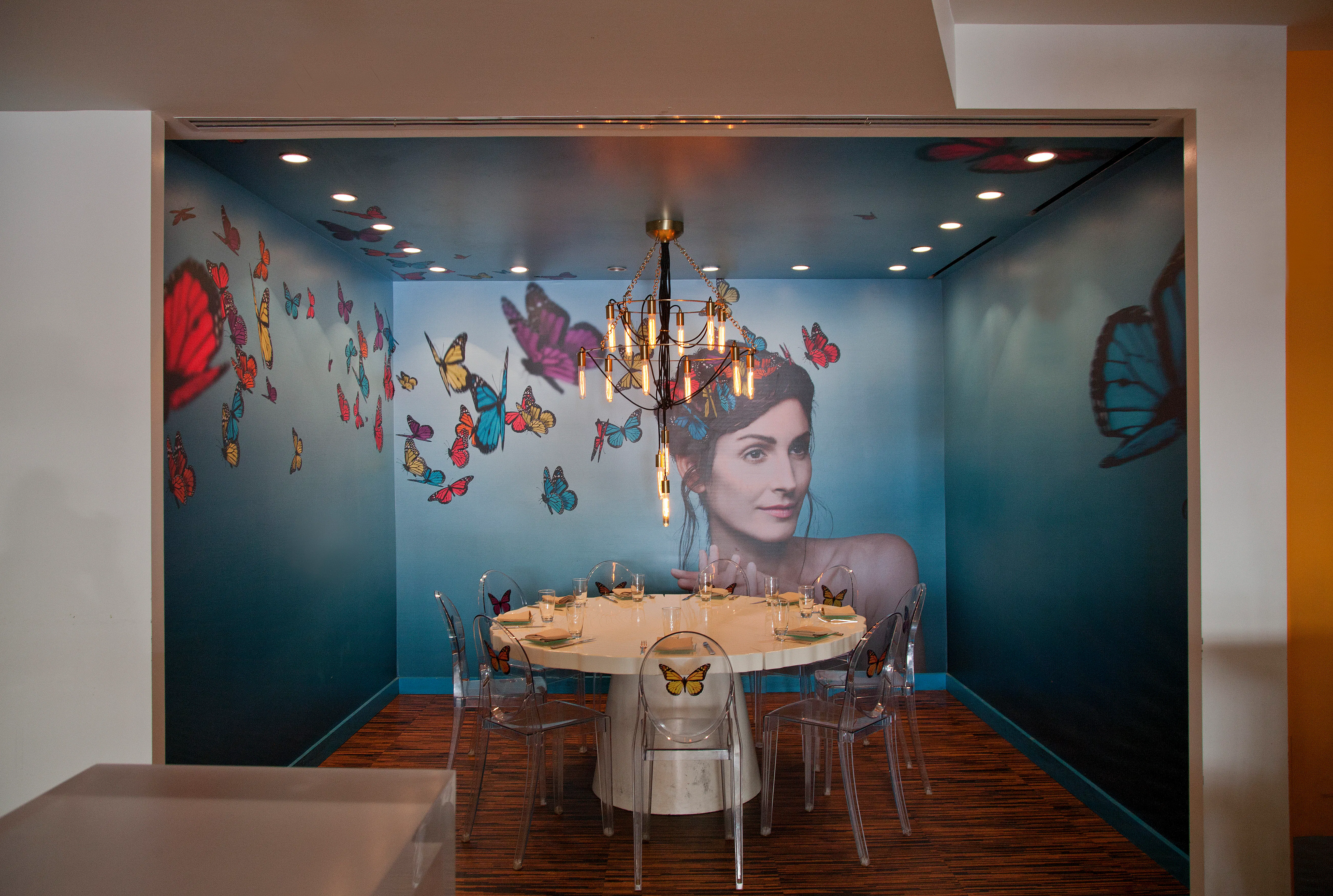 Butterfly Table at Oyamel