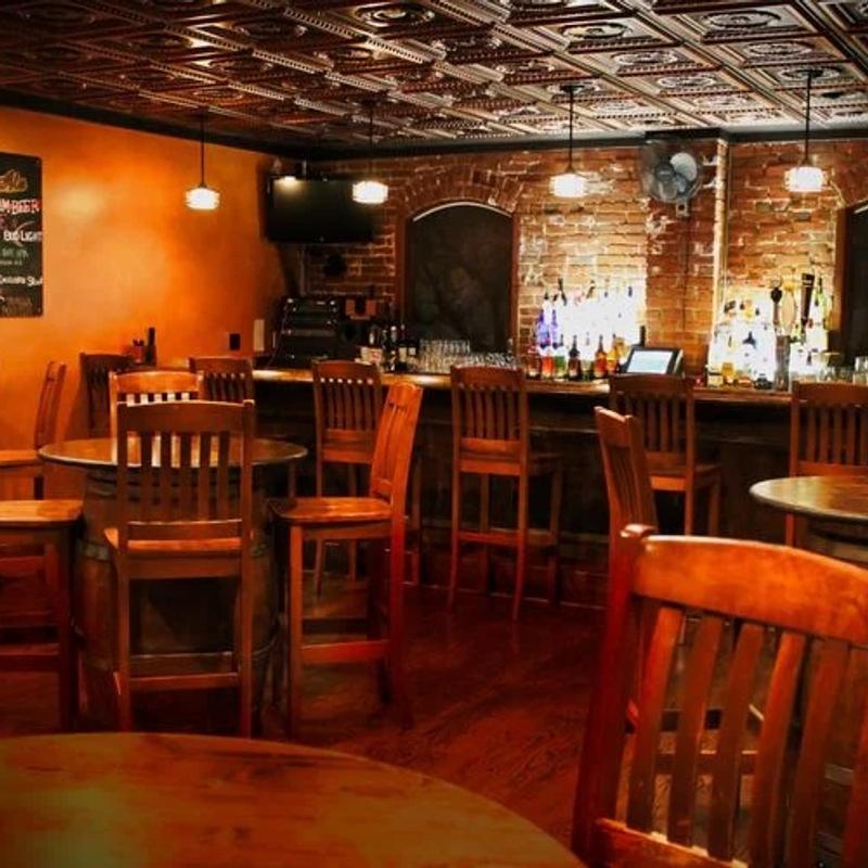Second-floor event room at The Treehouse