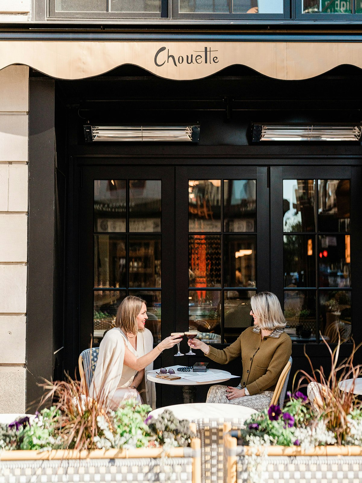 The Front Patio at Chouette