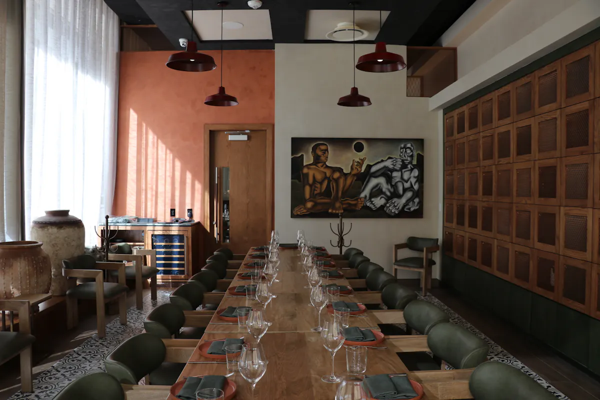 Private Dining Room at Almacén el Gallo