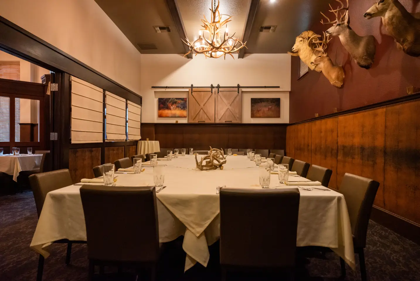 Private Dining Room at Bonnell's Fine Texas Cuisine
