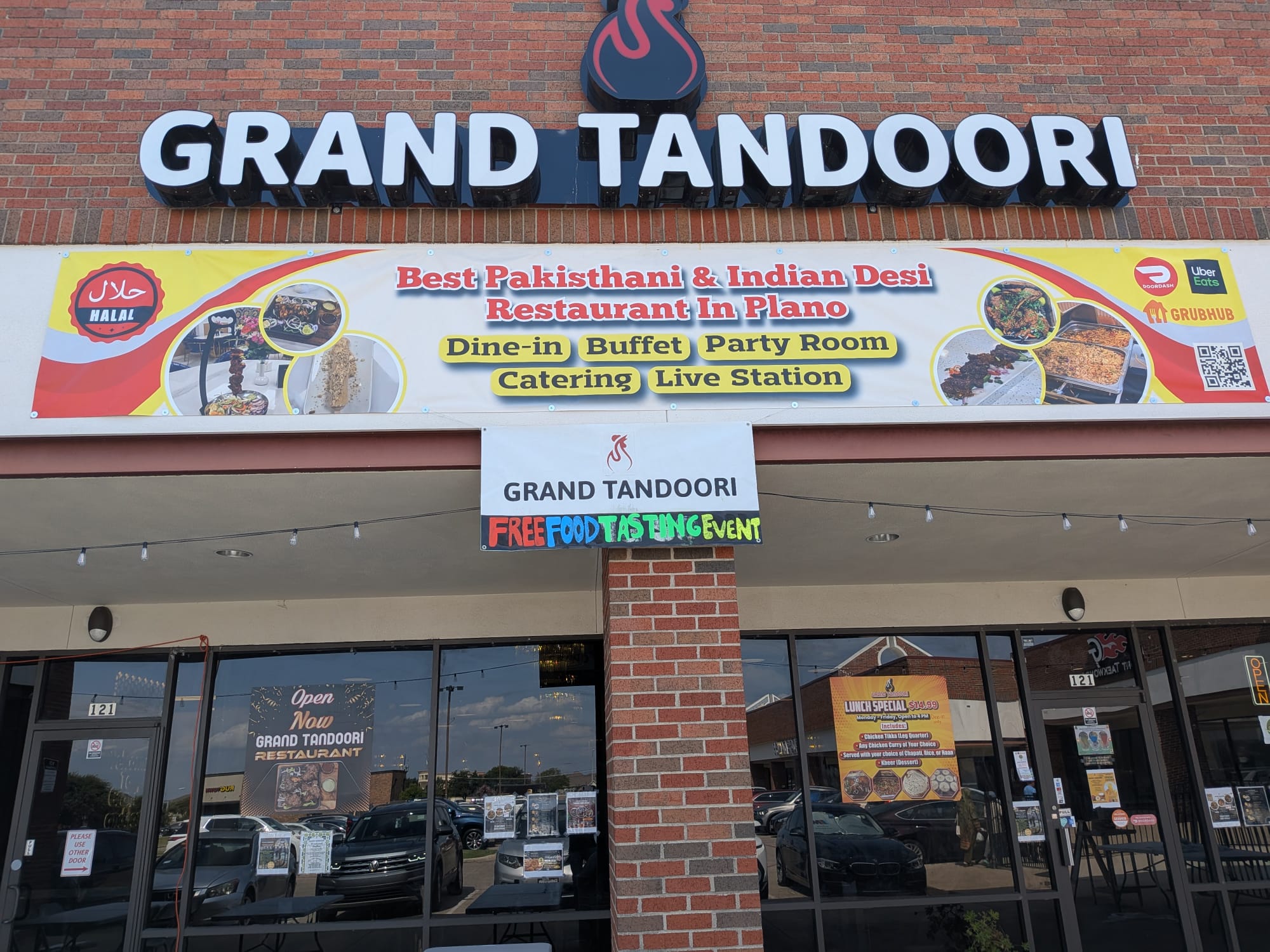 Party room at Grand Tandoori Restaurant & Catering