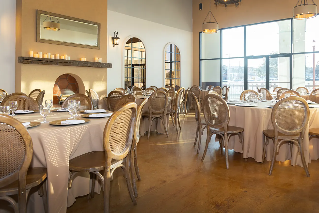 Private banquet rooms at Los Vaqueros