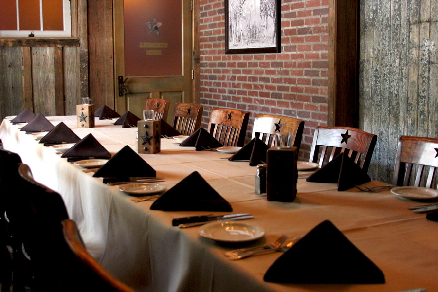 Y.O. Ranch Steakhouse private dining 4