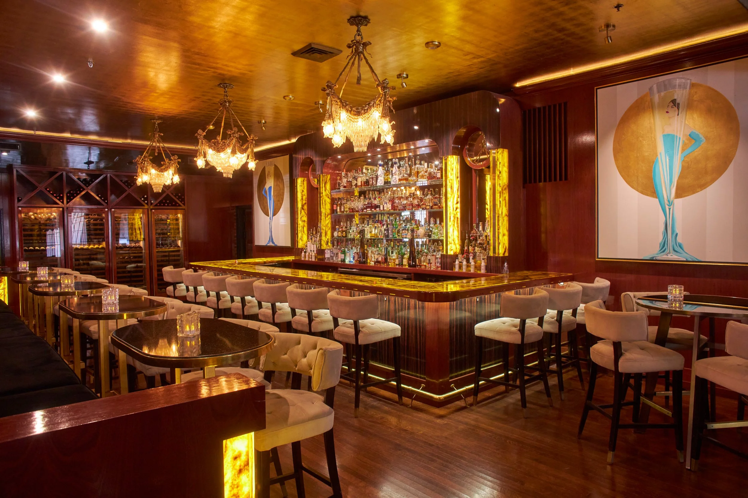 Art Deco Lounge at The Tobacco Company Restaurant