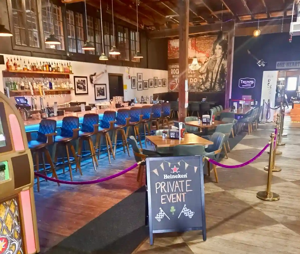 Ace Cafe Sanford private dining 2