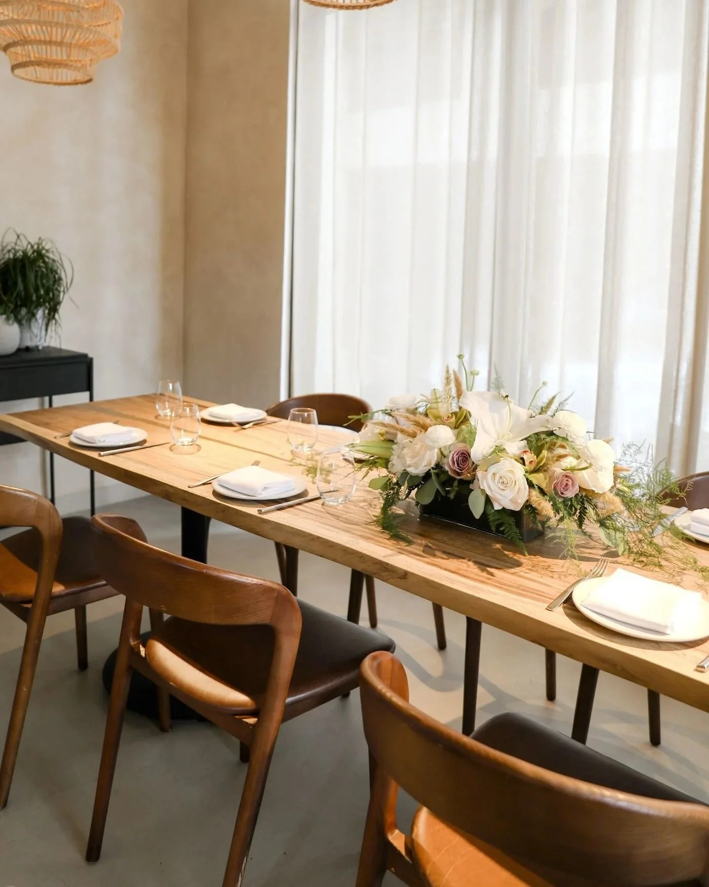 Private Dining Room at AVA MediterrAegean
