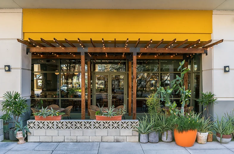 Patio at Reyes Mezcaleria