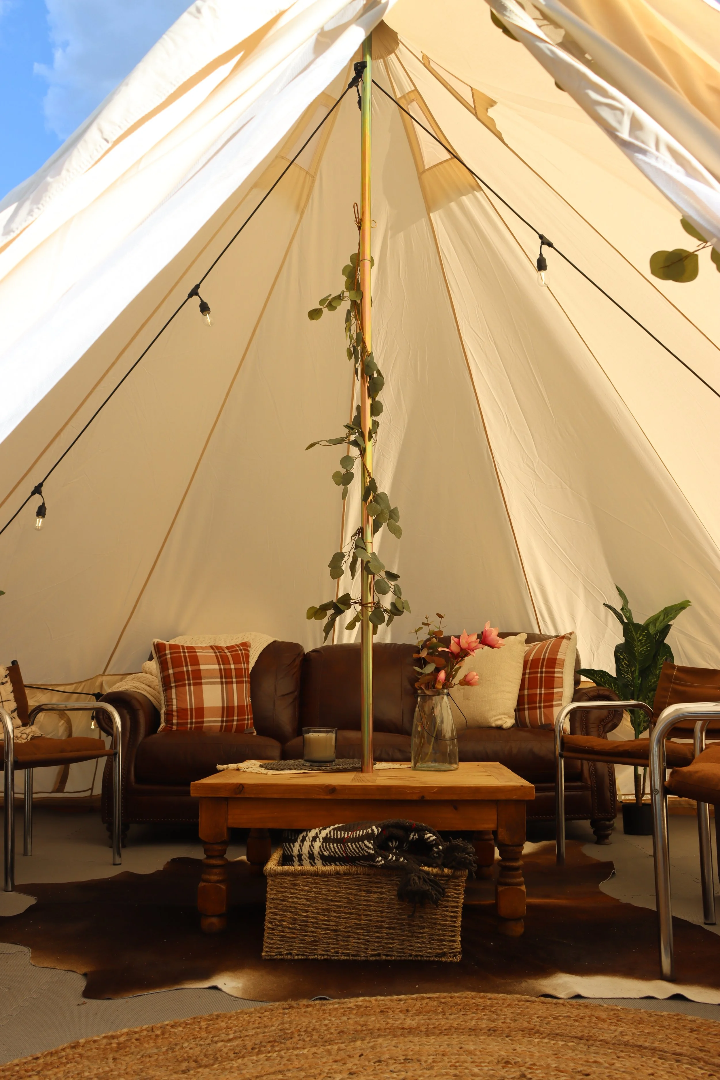 Yurts at Brambly Park