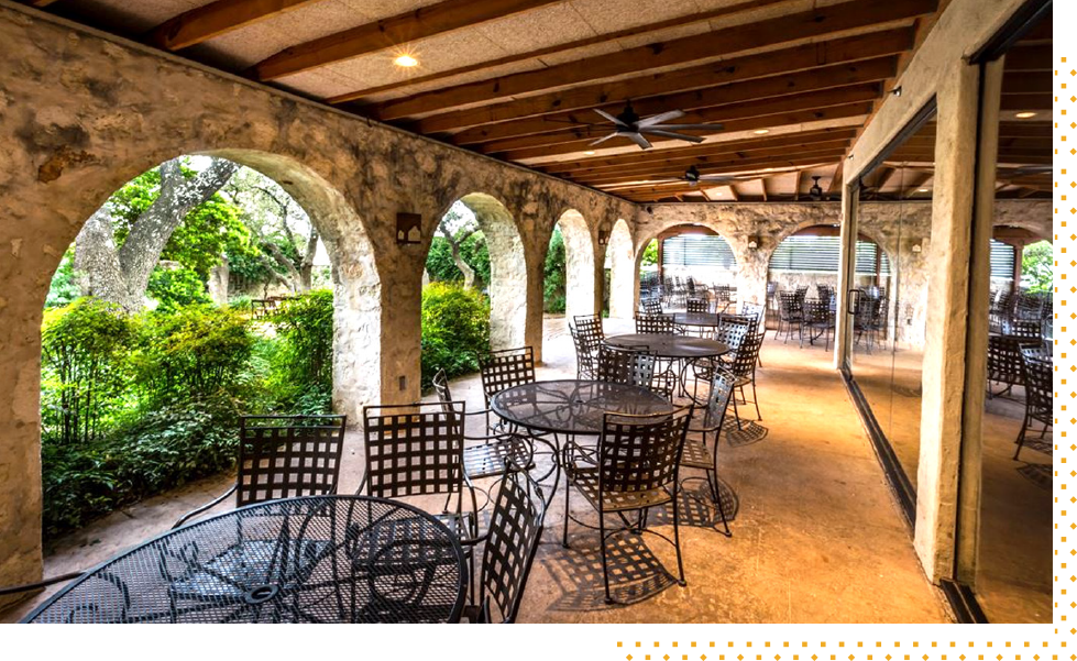 West Patio at Alamo Cafe