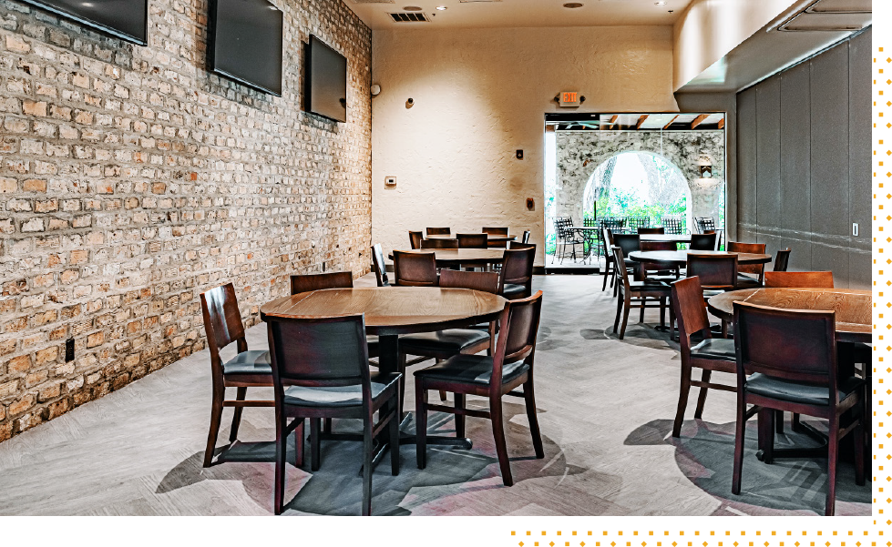 Alamo Cafe private dining 4