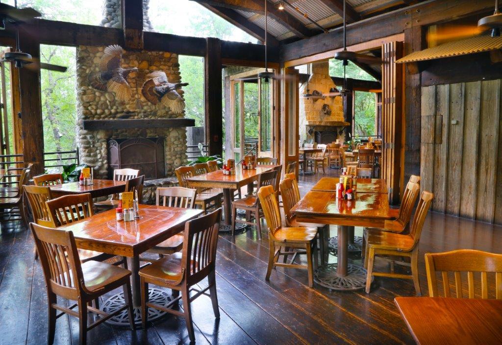 River-view private room (up to 140) at Gristmill River Restaurant & Bar