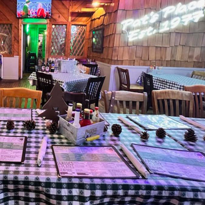 Pat's Place Restaurant private dining 2