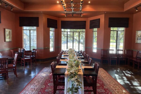 Private dining room at The Gruene Door