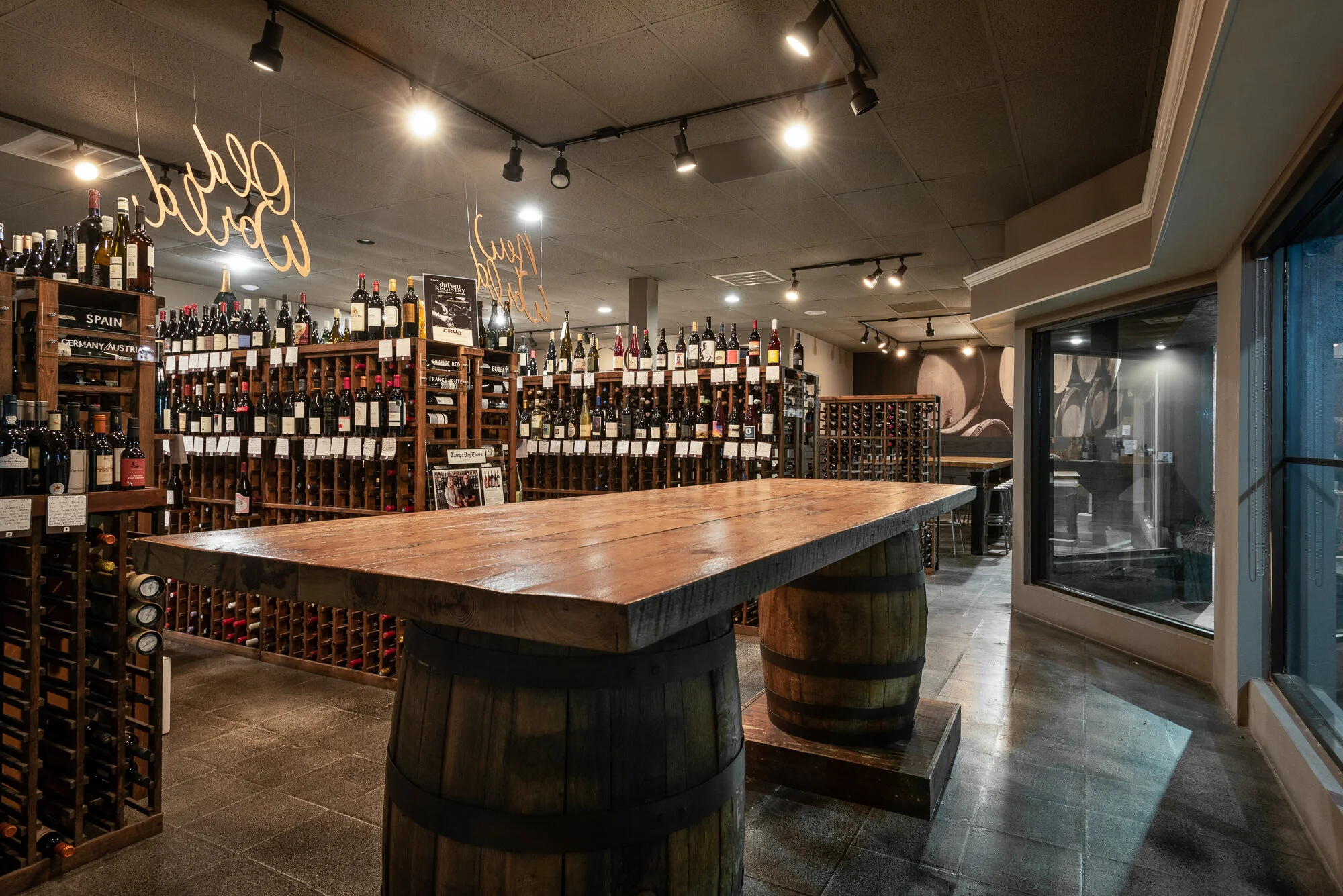 Cru Cellars private dining 2