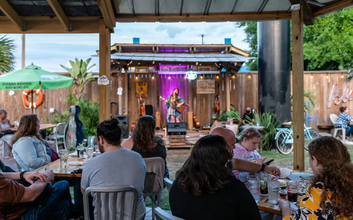 Biergarten at New World Tampa