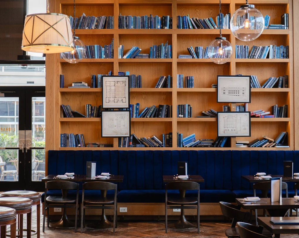 The Library private dining 5
