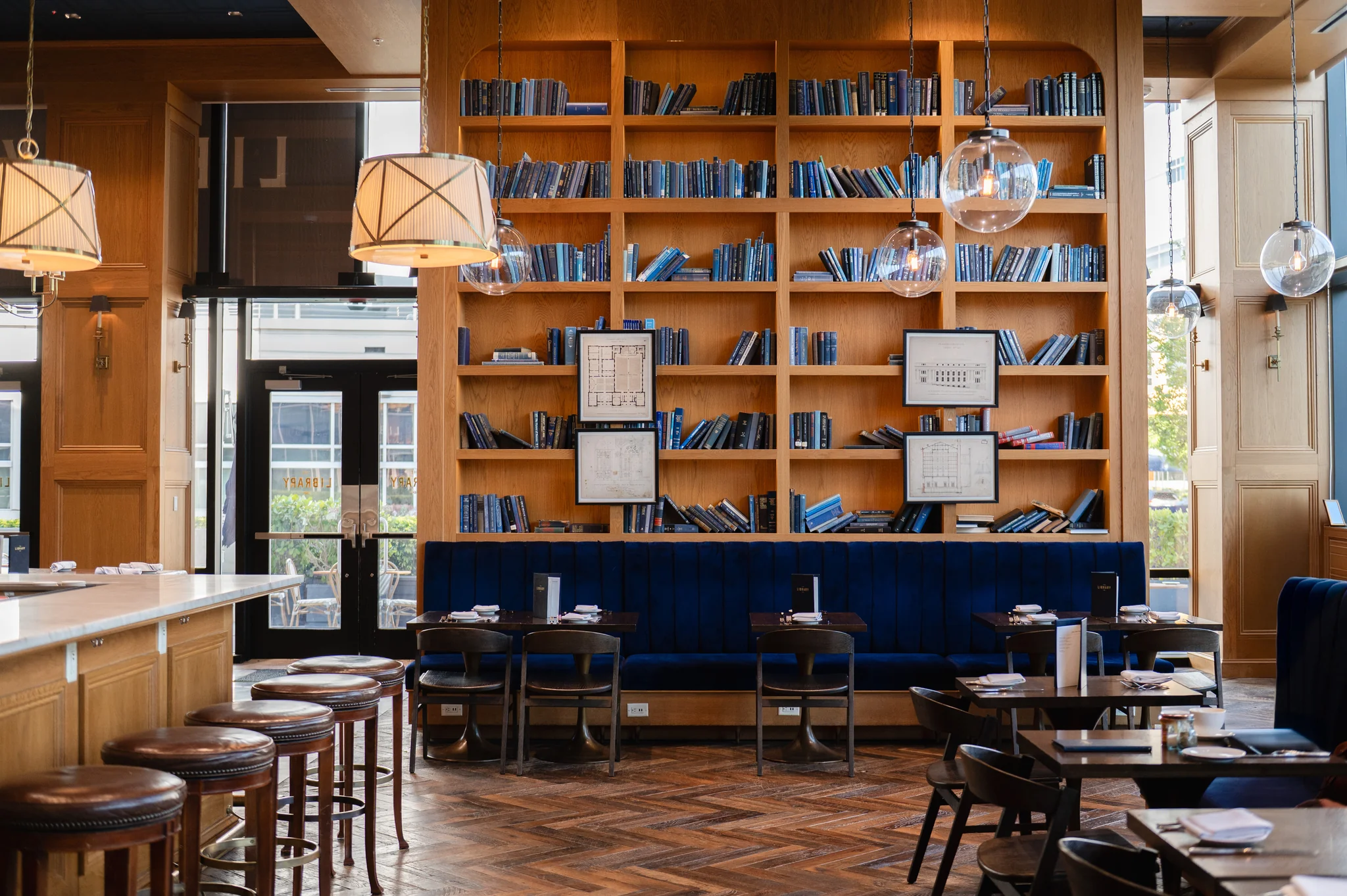 The Library private dining 2