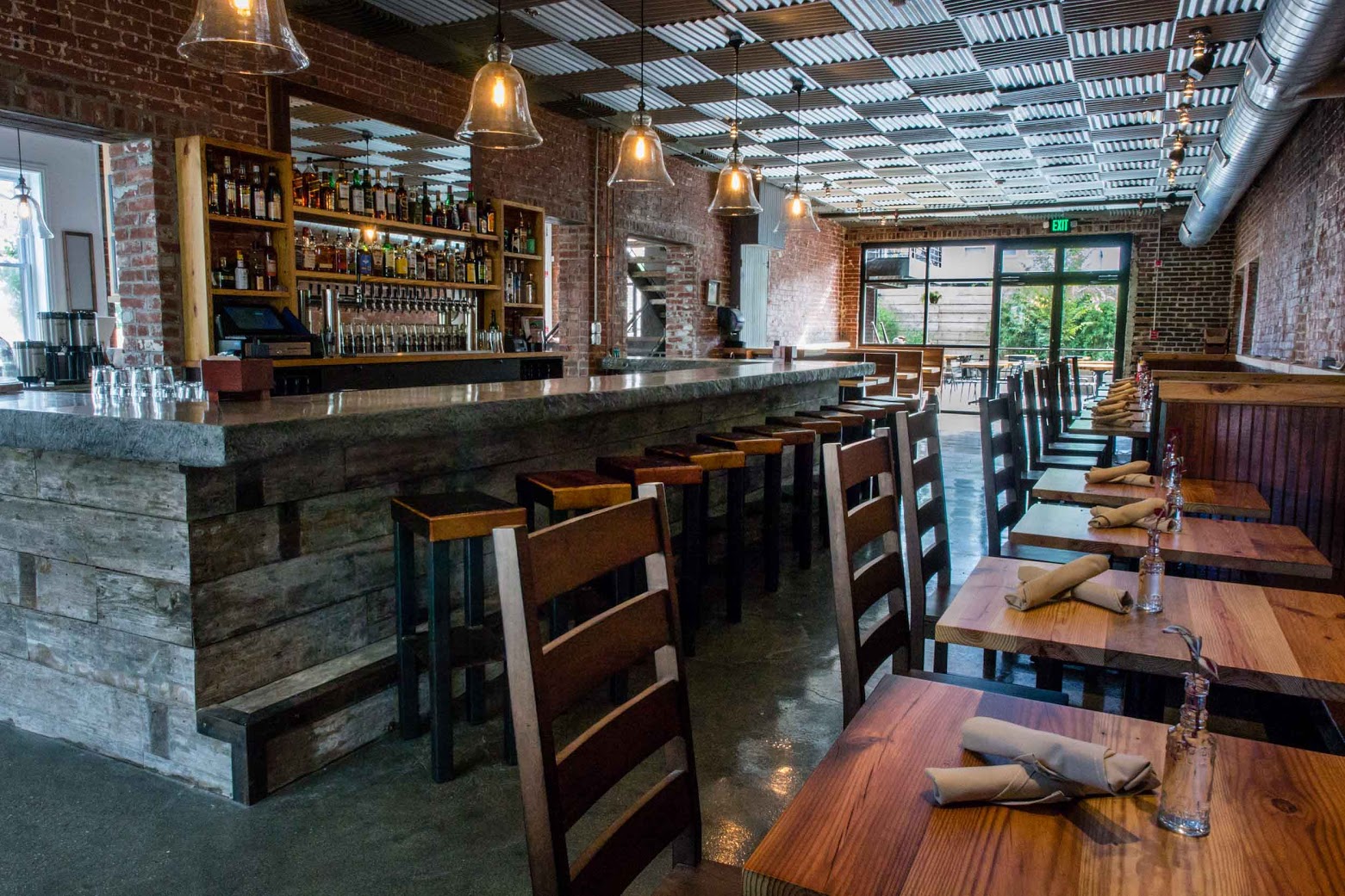 Front Street Cafe private dining 2