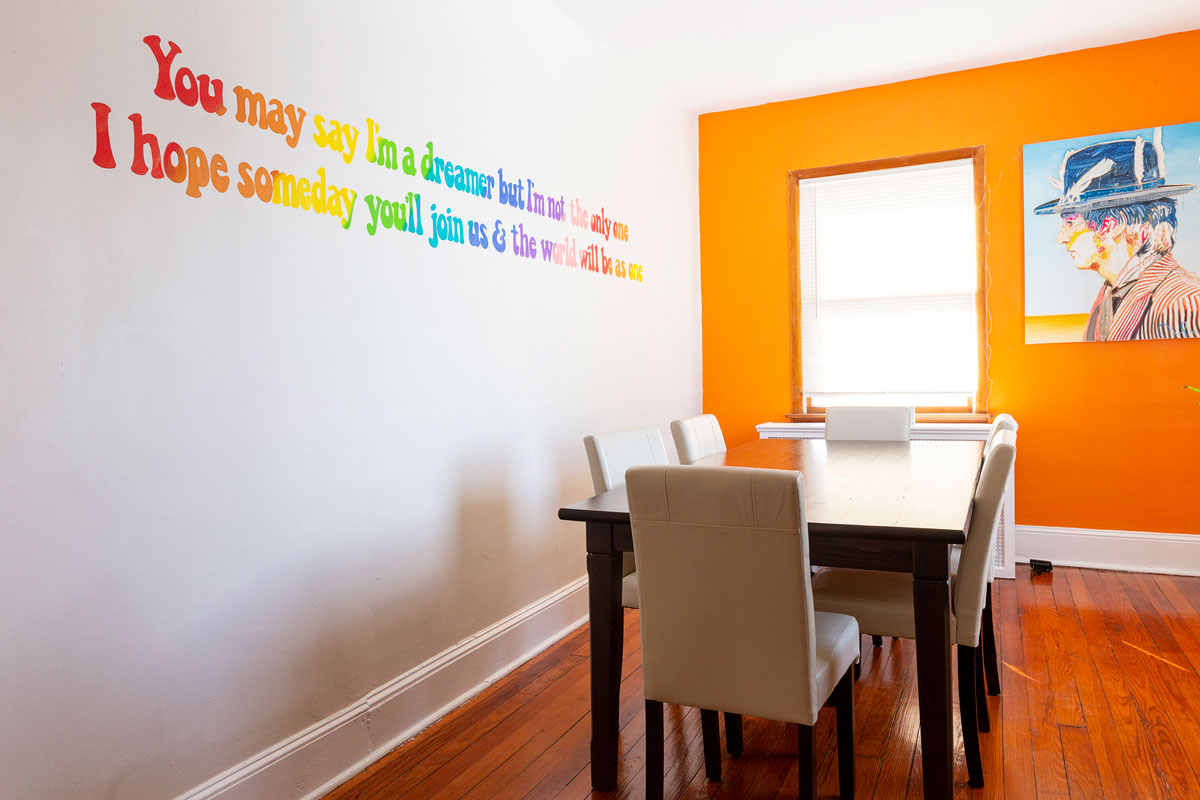Gratitude Room at Guppy's Good Times