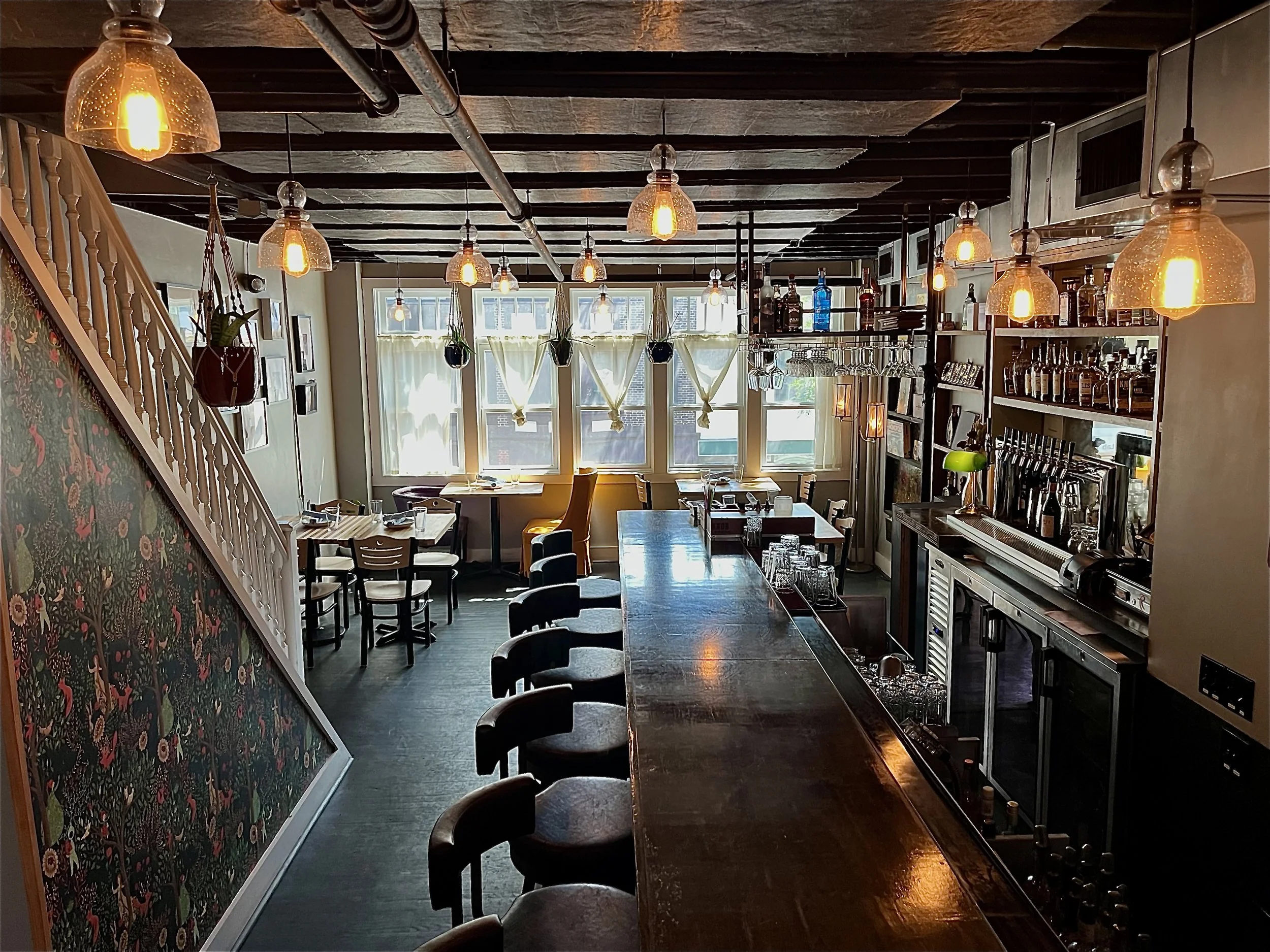 Upstairs Bar & Lounge at Ripplewood Whiskey & Craft