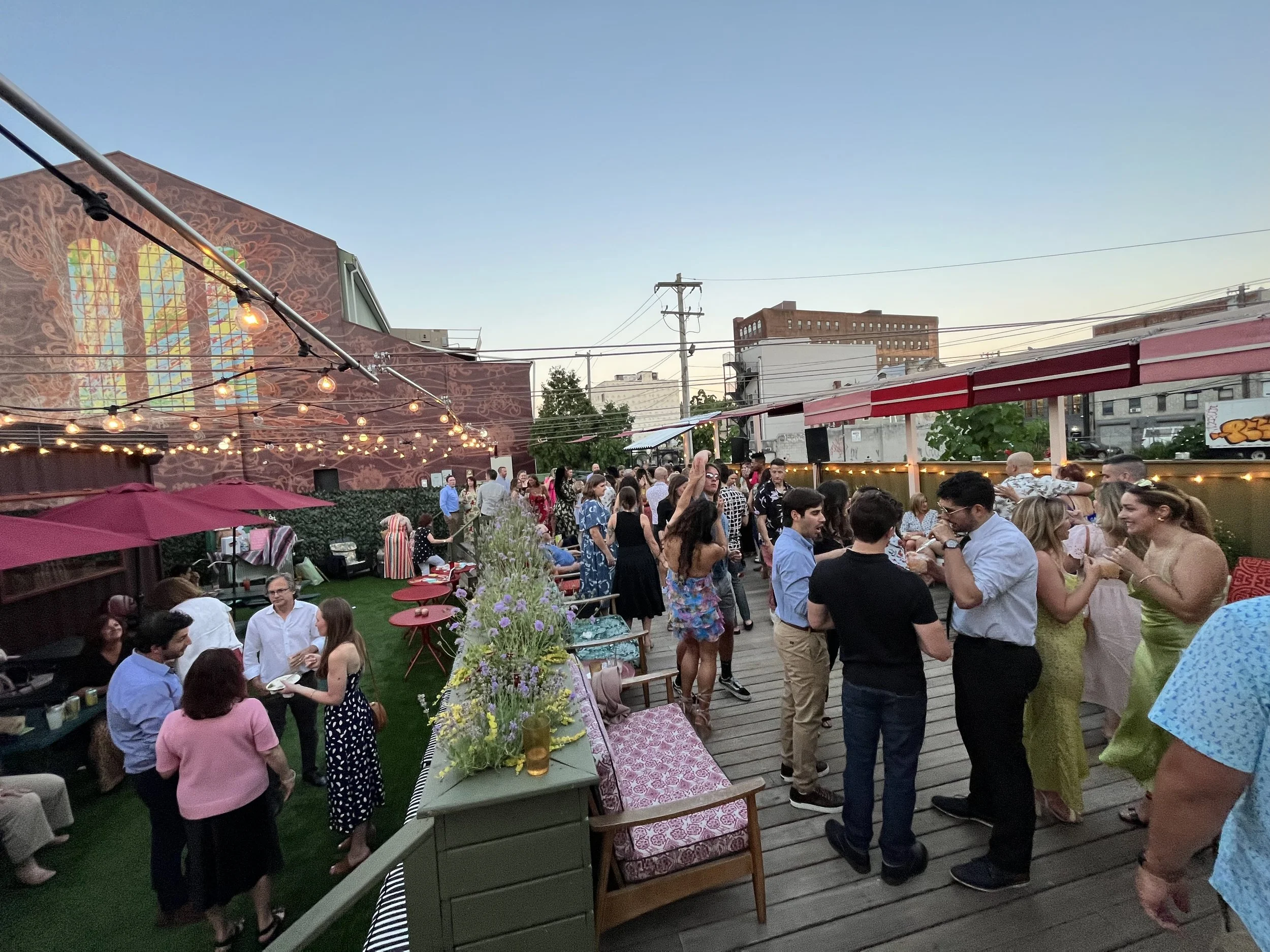 Back Patio & Back Deck at La Chinesca
