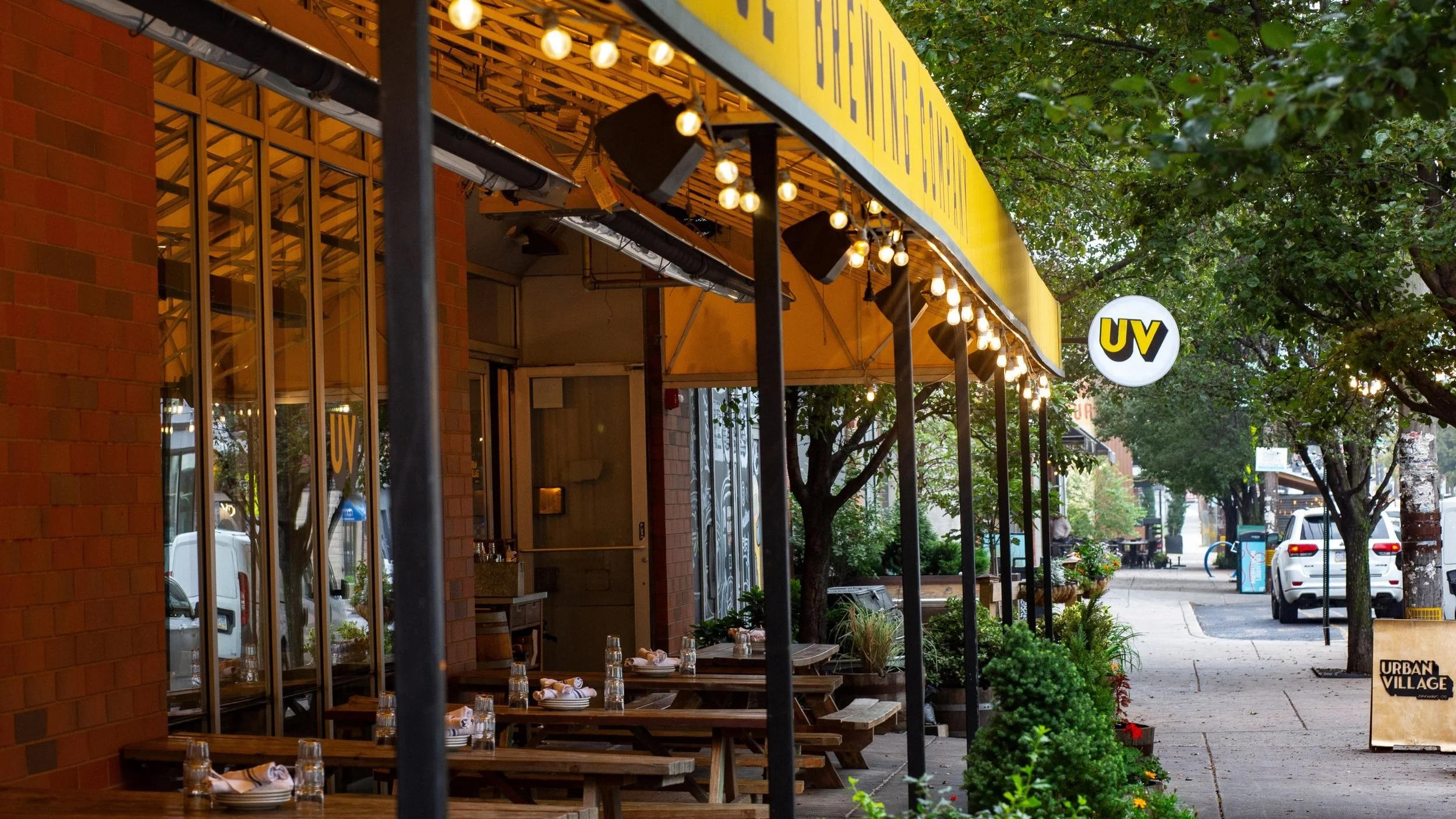 Urban Village Brewing Company private dining 2