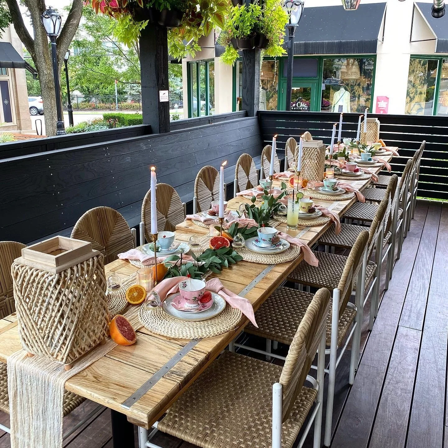 Lola’s Garden private dining