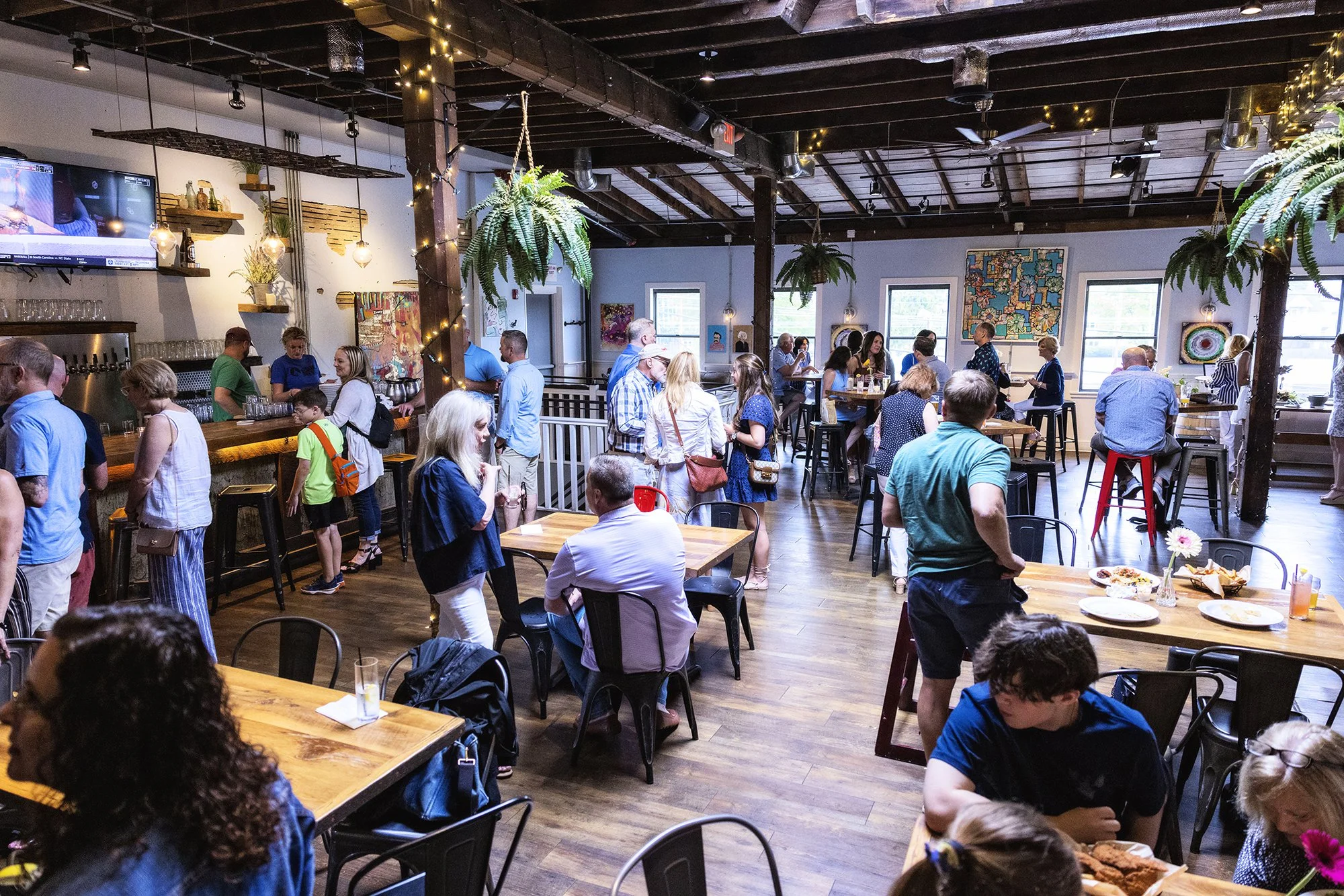 La Cabra Brewing private dining 2