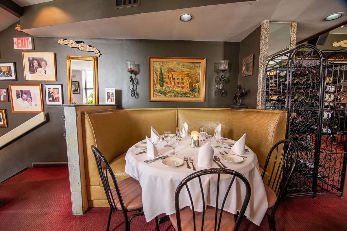 Private party room at D’Angelo’s Ristorante Italiano
