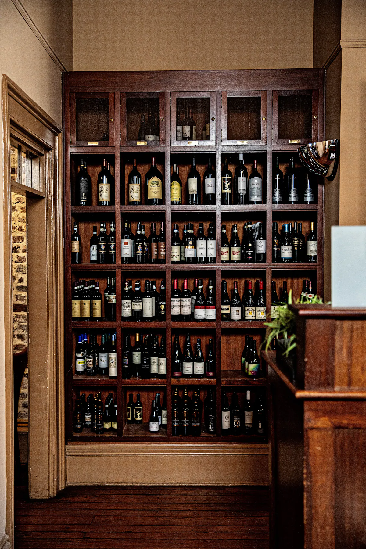 “Somm’s Hall” at Oak Steakhouse - Charleston