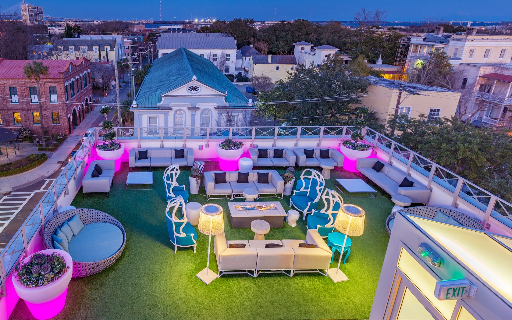 Élevé Rooftop Restaurant & Lounge private dining 2